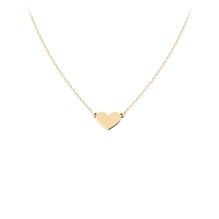 Nwt Gold Heart Charm Necklace